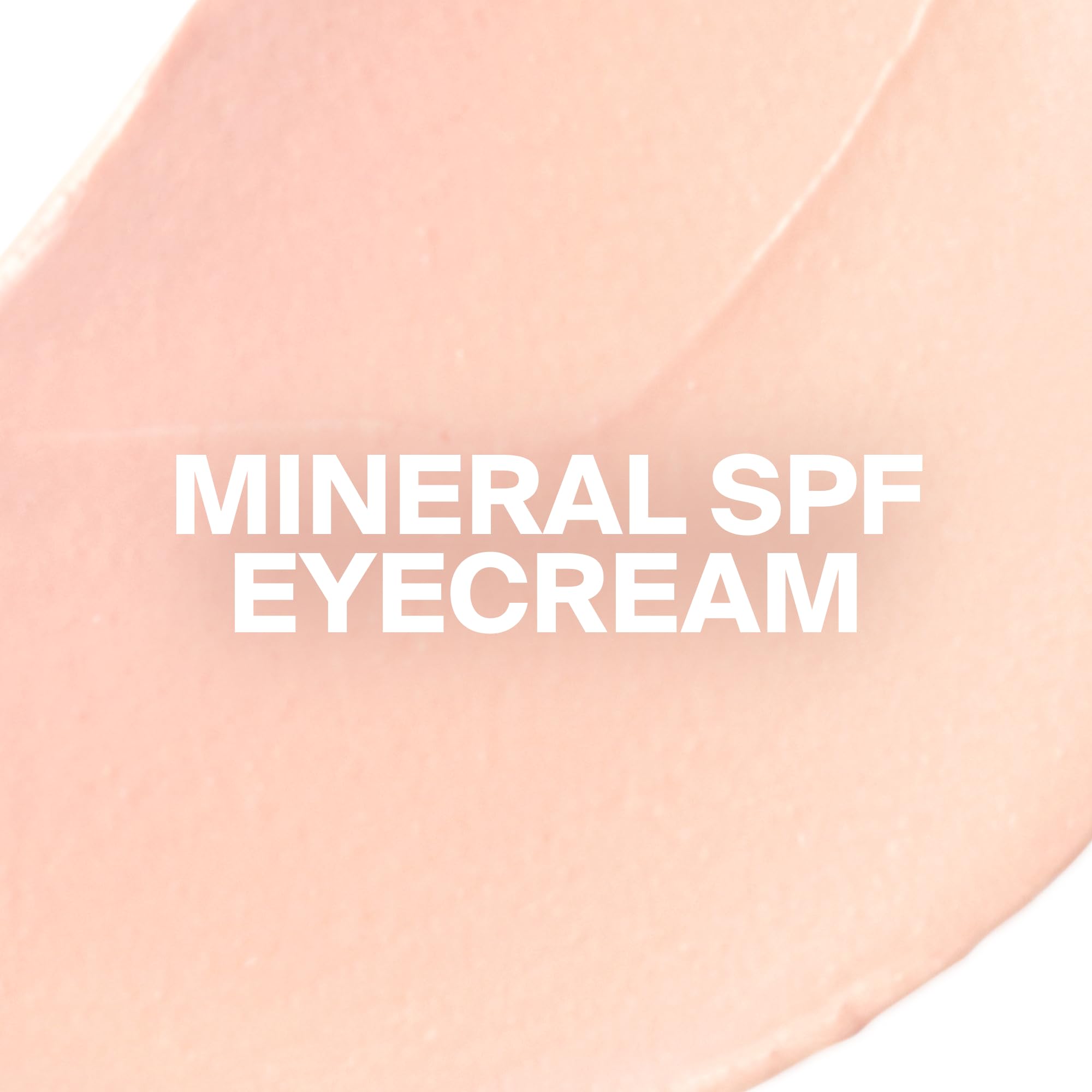 Supergoop! Bright-Eyed cream texture close-up highlighting lightweight finish