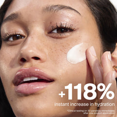 Supergoop! tube cap and label highlighting SPF 50 and fragrance-free benefit
