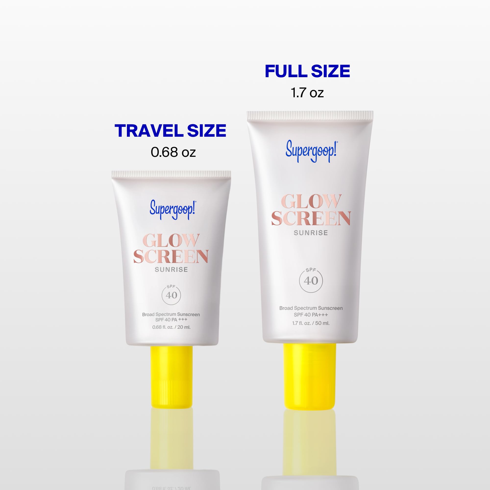 Supergoop! lifestyle outdoor glow showing radiant skin with SPF protection