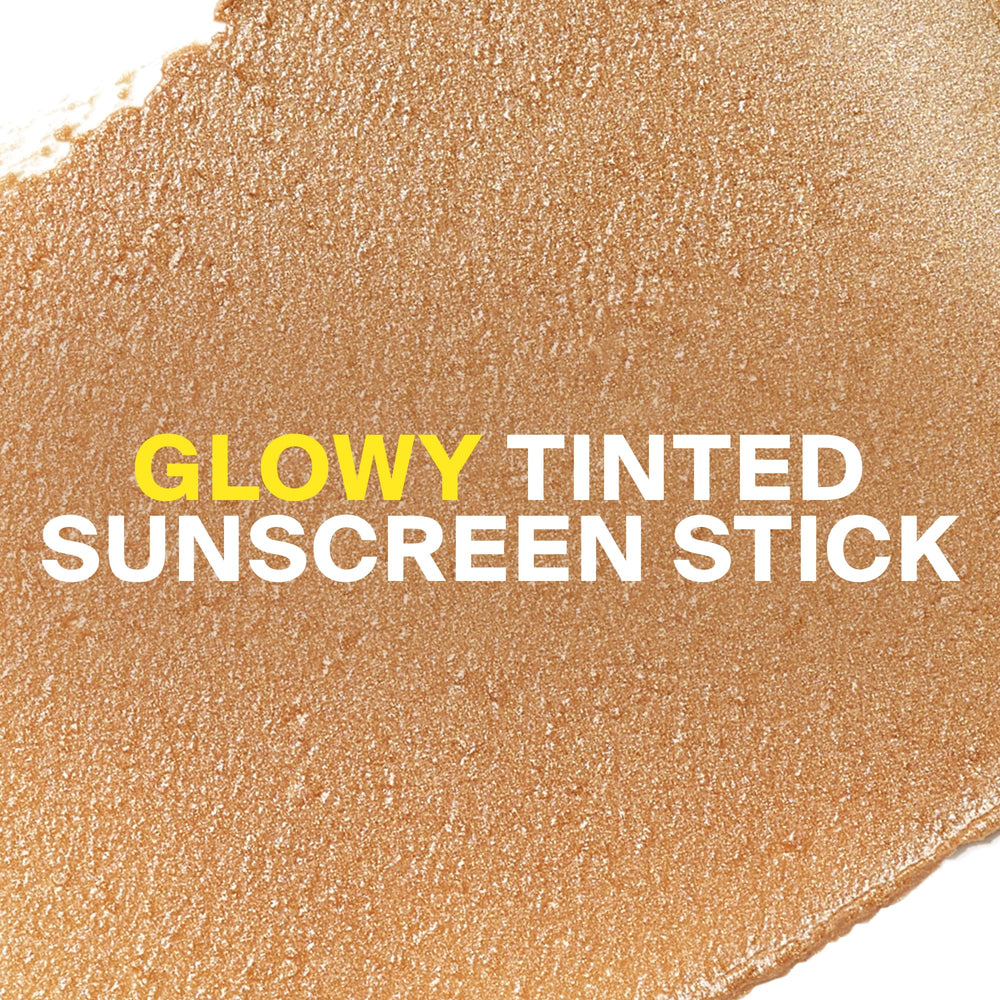 Supergoop! Glowscreen twist-up detail showing easy, mess-free application benefit