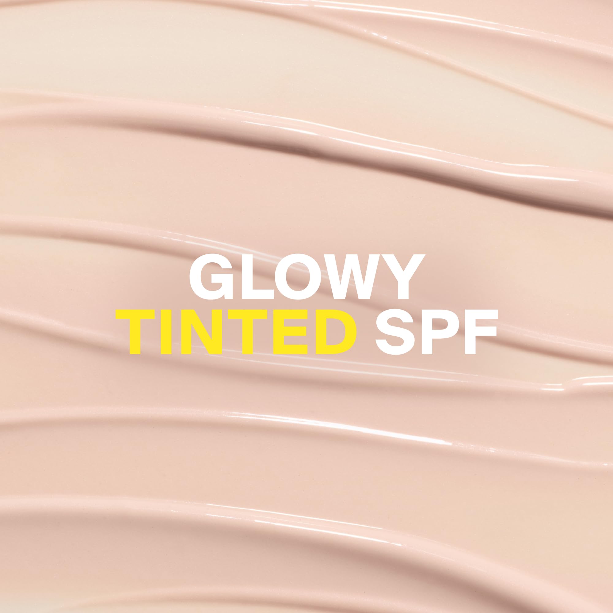 Supergoop! Glowscreen close-up texture showing pearlescent cream for dewy finish