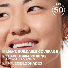 Supergoop! Protec(tint) creamy texture close-up illustrating blendable finish