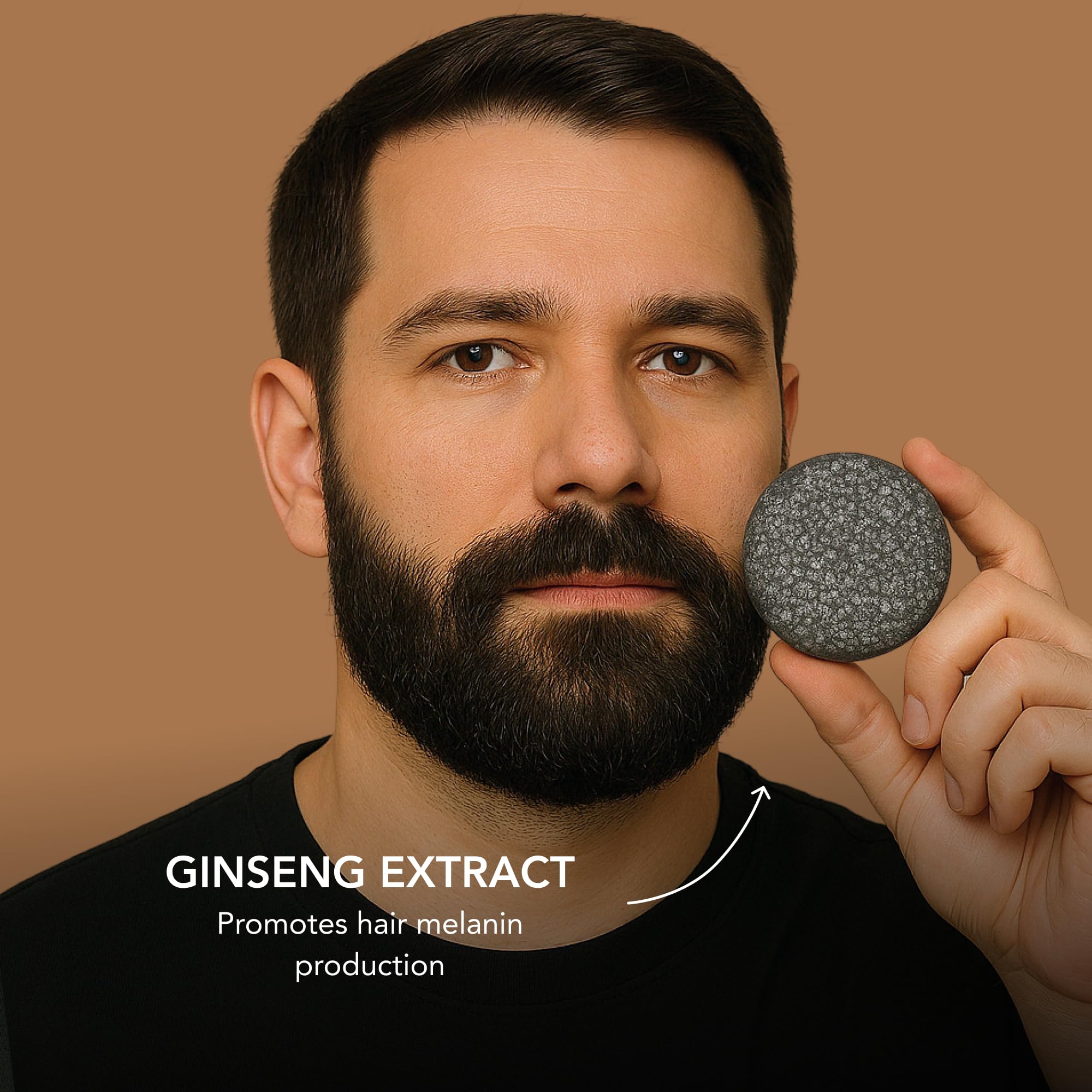 Superior Mane in-shower beard application demonstrating gentle lather and cleansing benefit