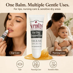 Superlan ingredients shot with jojoba oil highlighting deep nourishment
