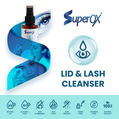 Superox bottle on bathroom vanity showing daily routine integration benefit
