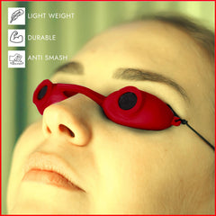 Super Sunnies size comparison with hand showing compact, low-profile design