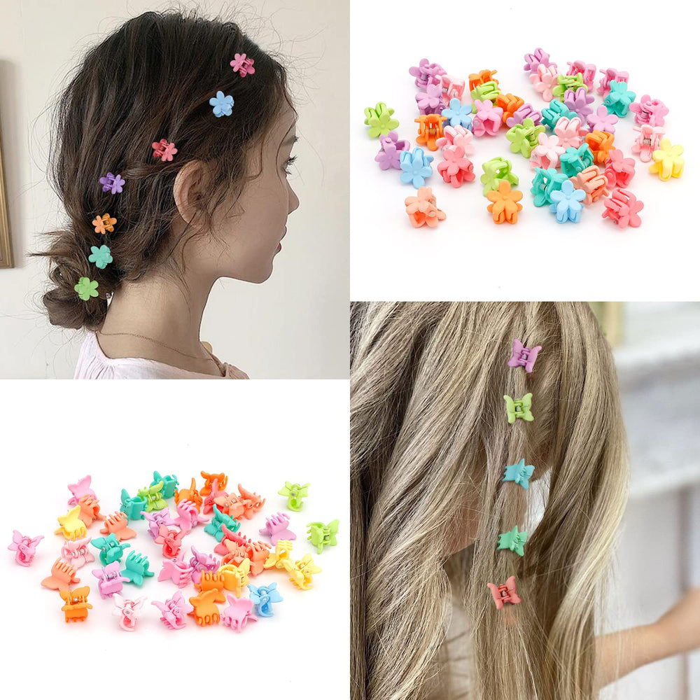 SuPoo flower clip close-up highlighting matte finish and gentle grip for comfort