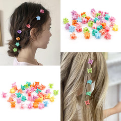 SuPoo flower clip close-up highlighting matte finish and gentle grip for comfort