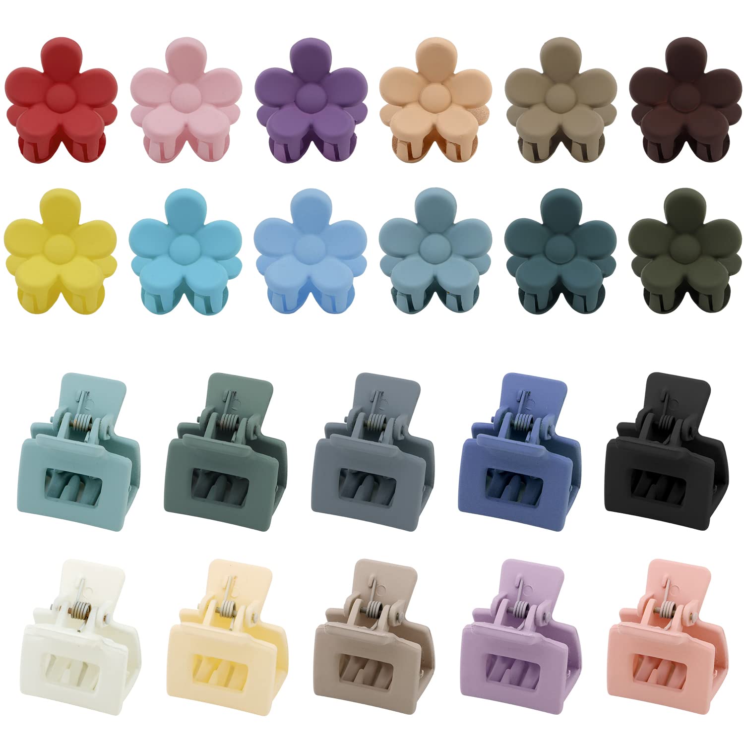 SuPoo front packaging showing 22-piece colorful mini clips and convenience