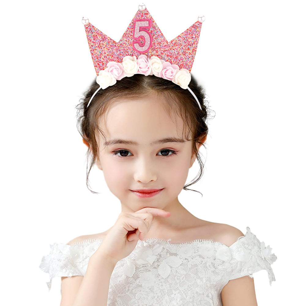 SuPoo in use child wearing headband showcasing joyful party-ready appearance