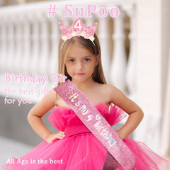 SuPoo side profile of headband on child demonstrating comfortable secure fit