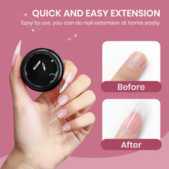 SUPWEE 24 silicone molds layout for consistent nail extensions