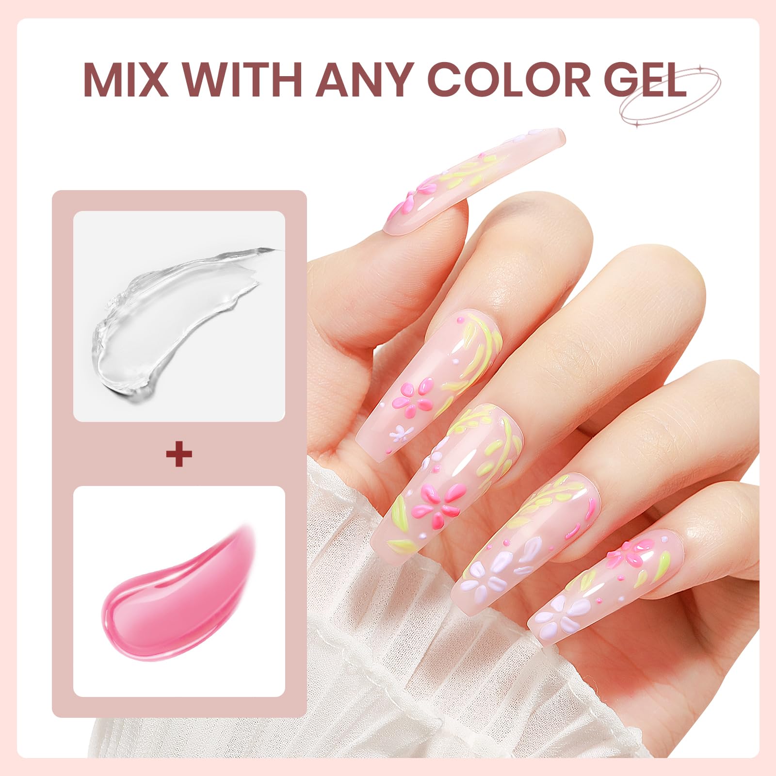 SUPWEE chrome mirror finish on finished nails showing high-gloss reflective benefit