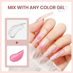 SUPWEE chrome mirror finish on finished nails showing high-gloss reflective benefit