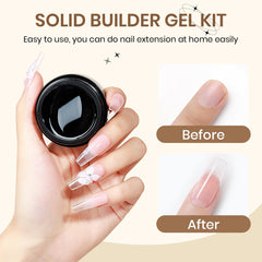 SUPWEE clear gel tubs closeup highlighting smooth non-stick texture benefit