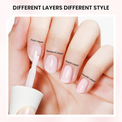 SUPWEE close-up showing edge-filling effect smoothing nail edges