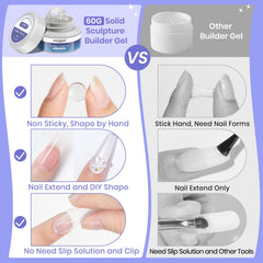 SUPWEE double-head silicone pen placing gel precisely for cleaner sculptures
