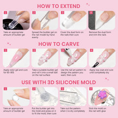 SUPWEE finished manicure lifestyle shot showing polished 3D nails for salon-quality look