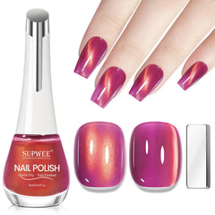 SUPWEE front bottle shimmer purple showing color and size benefit
