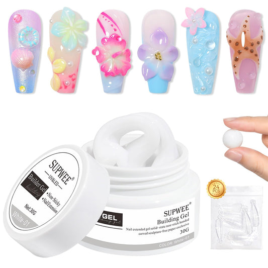 SUPWEE front jar showing product and clear label, easy storage benefit