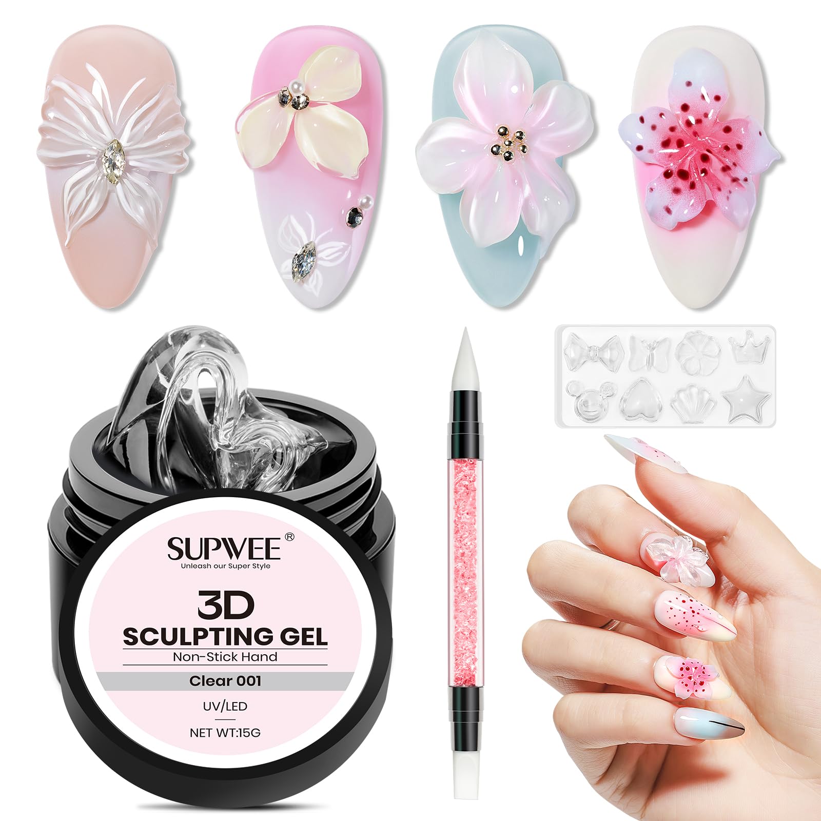 SUPWEE front packaging showing product name and clarity benefit