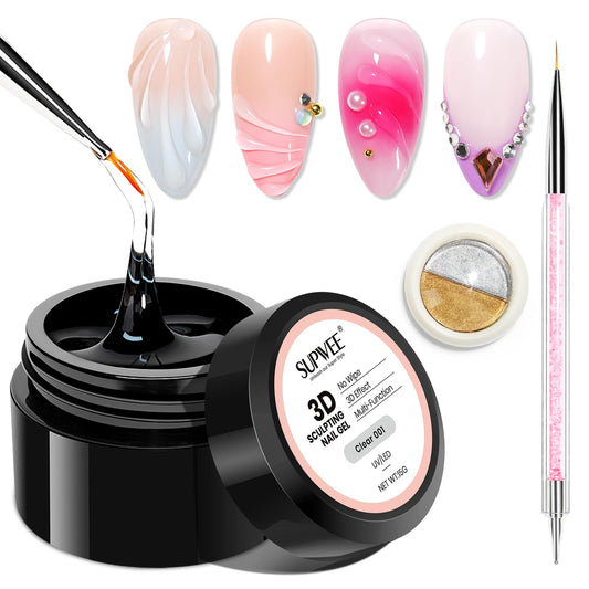 SUPWEE front packaging showing gel kit and contents for easy identification and benefits