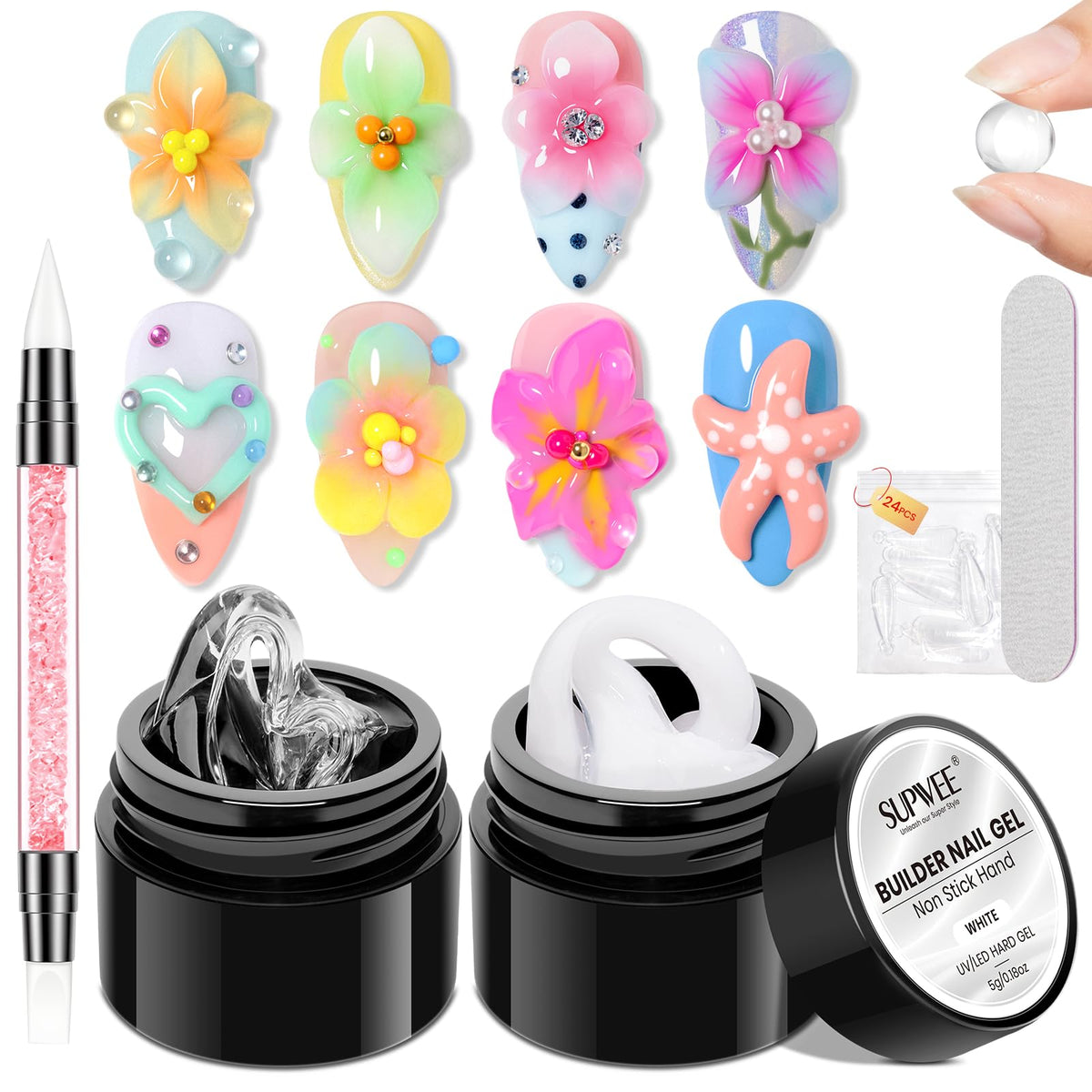 SUPWEE front packaging showing kit contents and benefit of organized tools