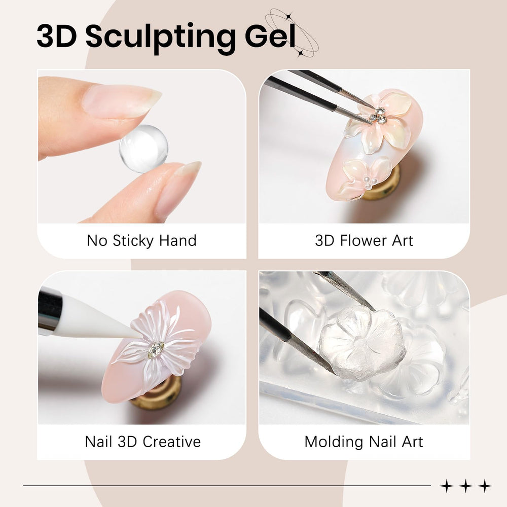 SUPWEE gel texture close-up showing solid non-flowing consistency