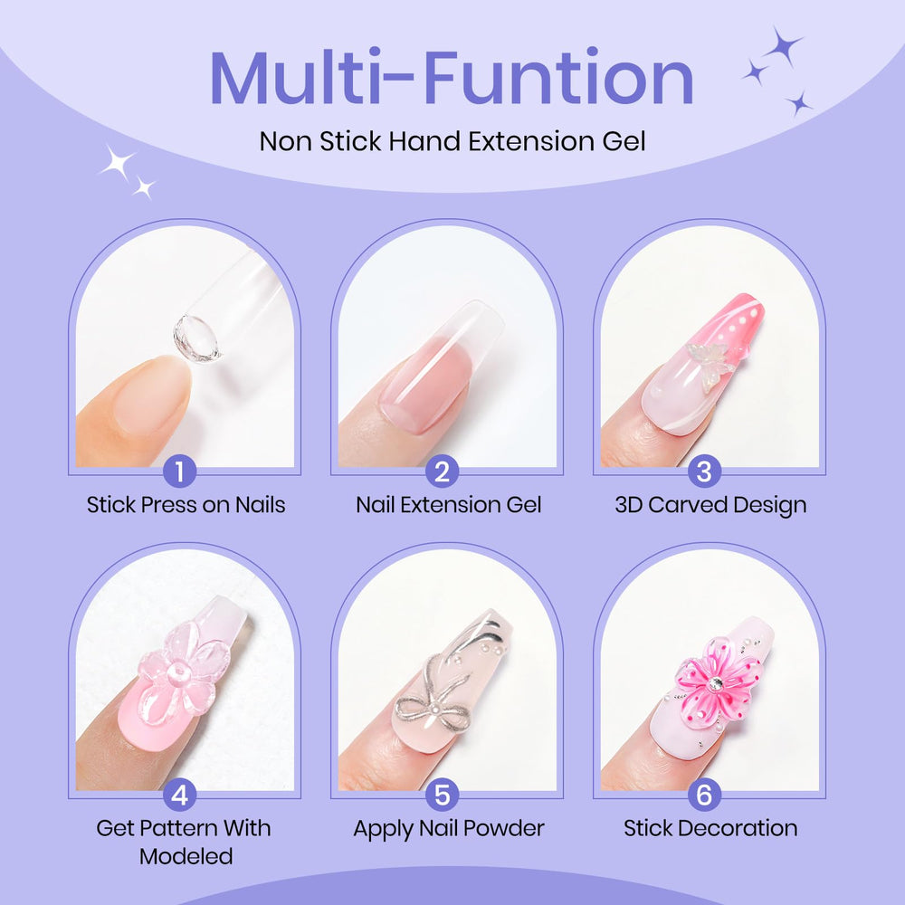 SUPWEE gel texture close-up solid consistency for controlled sculpting