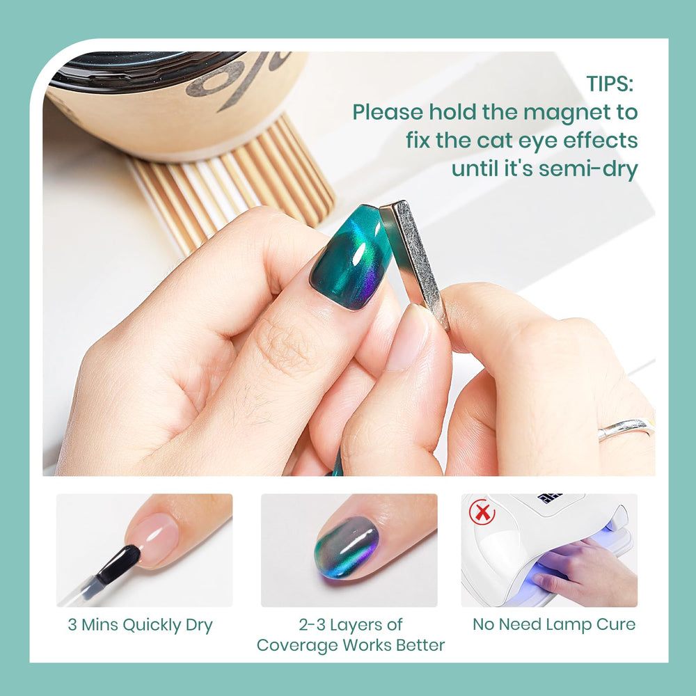 SUPWEE brush applying green lacquer showing smooth, full coverage