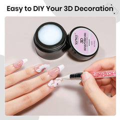 SUPWEE home manicure setup showing easy at-home sculpting workflow