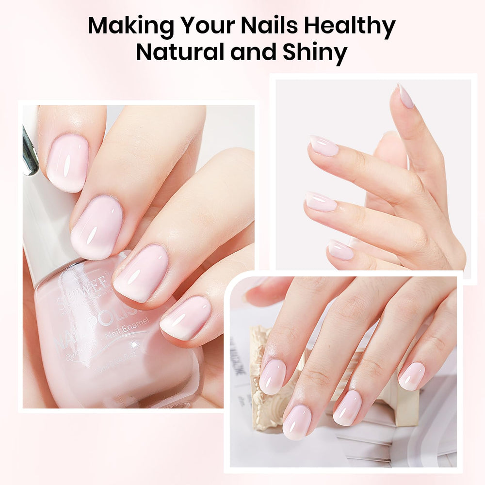 SUPWEE ingredient display with keratin and calcium for nail repair