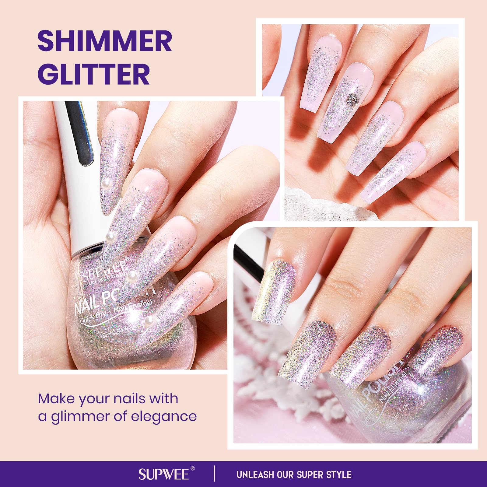 SUPWEE open cap with brush showing precise application benefit