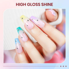 SUPWEE hand applying polish in use demonstrating fast drying and neat manicure benefit