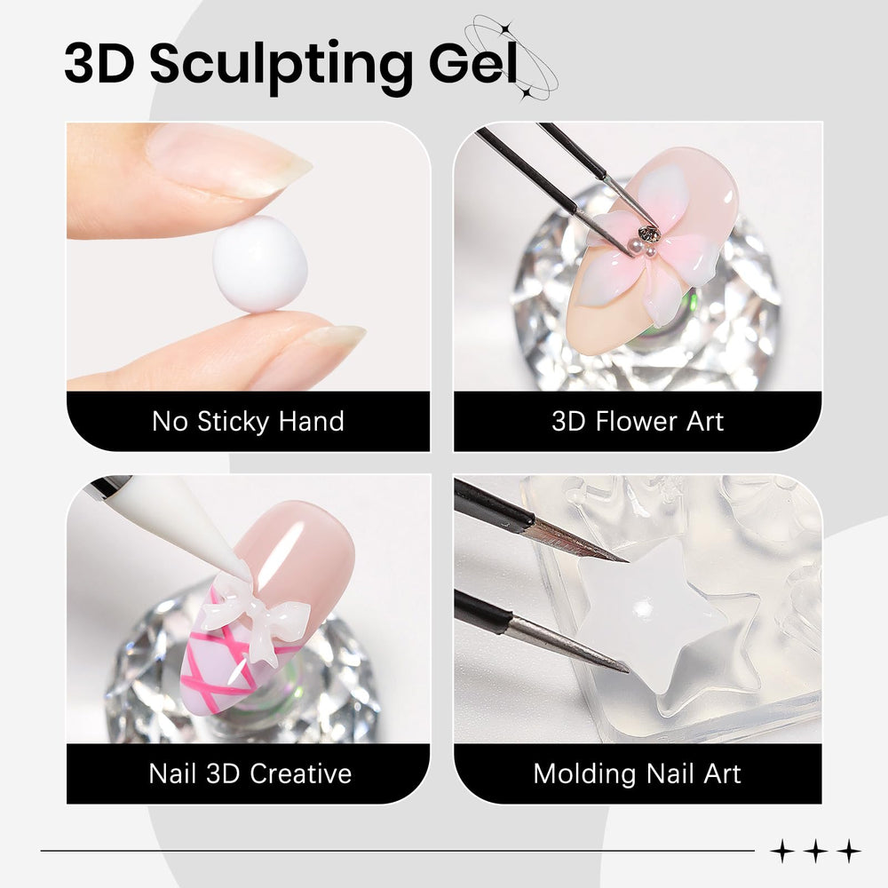 SUPWEE silicone nail pen detail demonstrating precise gel placement
