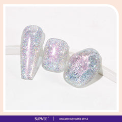 SUPWEE macro shimmer texture revealing holographic sparkle benefits