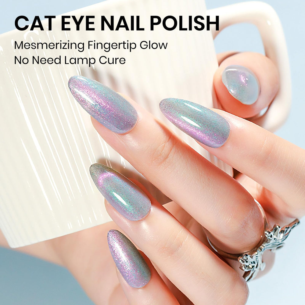 SUPWEE sealed manicure with top coat showing glossy long-lasting protection benefit