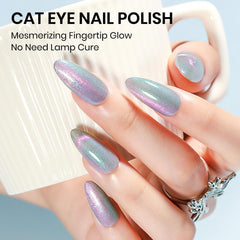 SUPWEE sealed manicure with top coat showing glossy long-lasting protection benefit
