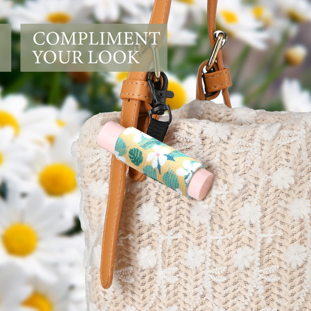 Sureio clip close-up highlighting quick-release clip and secure attachment benefit