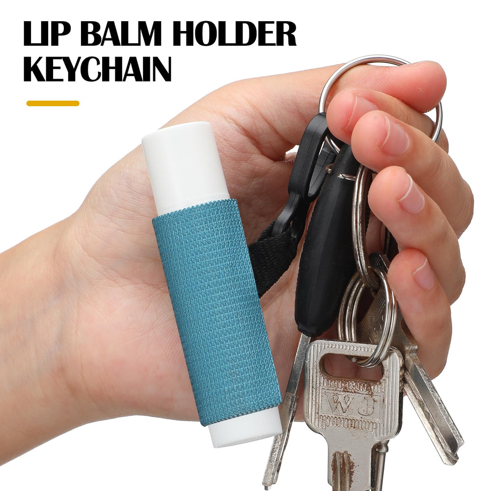 Sureio clip-on holder attached to handbag strap for hands-free access benefit