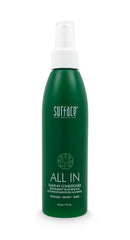 SURFACE bottle front view showing label and compact 6 fl oz size for travel convenience