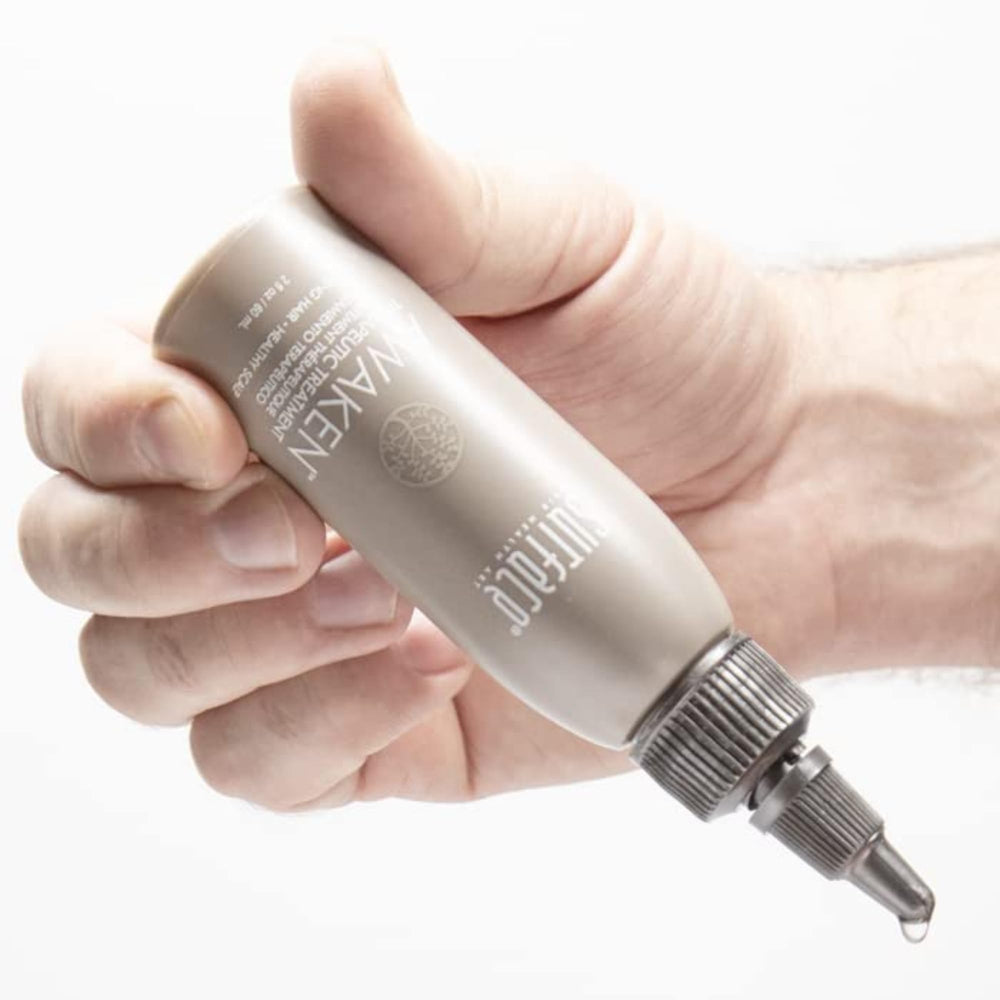 Surface cap and varied packaging detail highlighting sustainable presentation