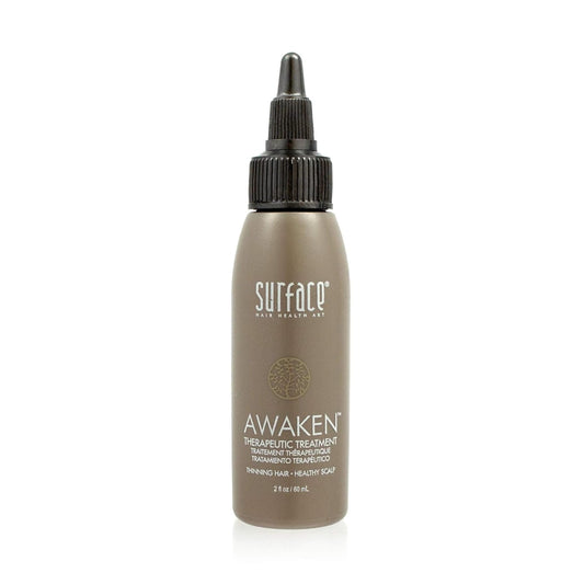 SURFACE front bottle view showing sleek packaging and product benefit