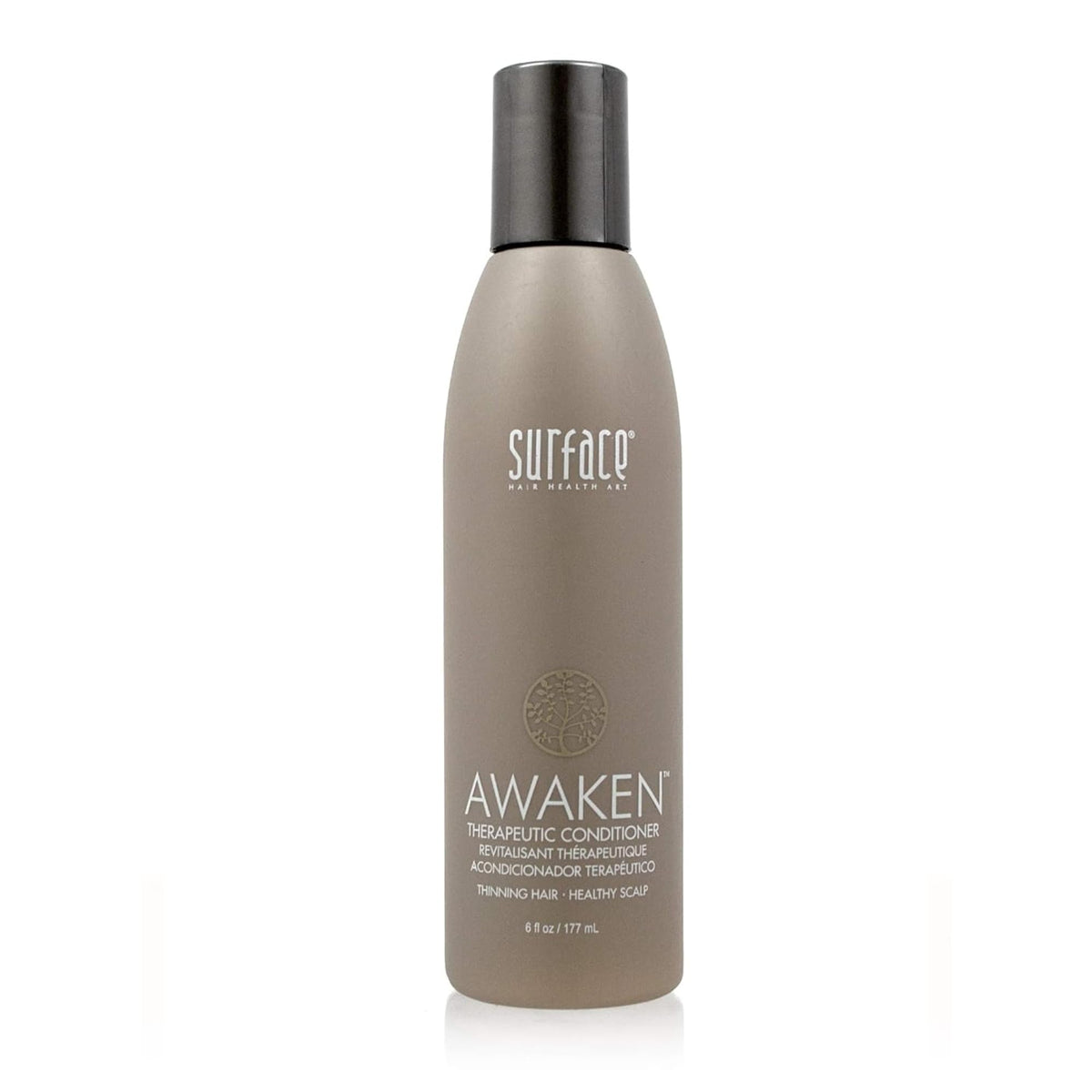 SURFACE awaken front packaging showing bottle and branding with premium look