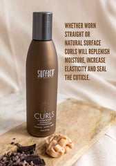 SURFACE cream texture close-up highlighting moisturizing cocoa butter