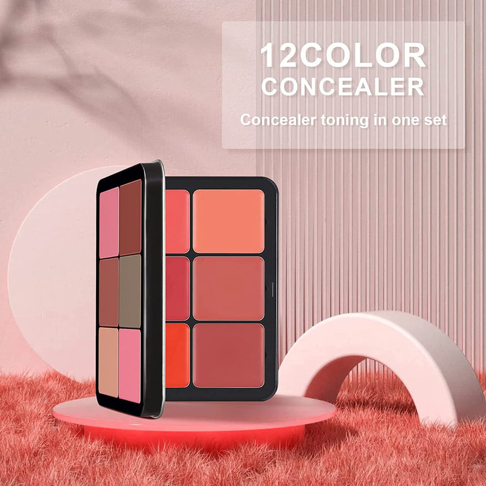 SURORAIN palette with brushes in a bag illustrating on-the-go convenience