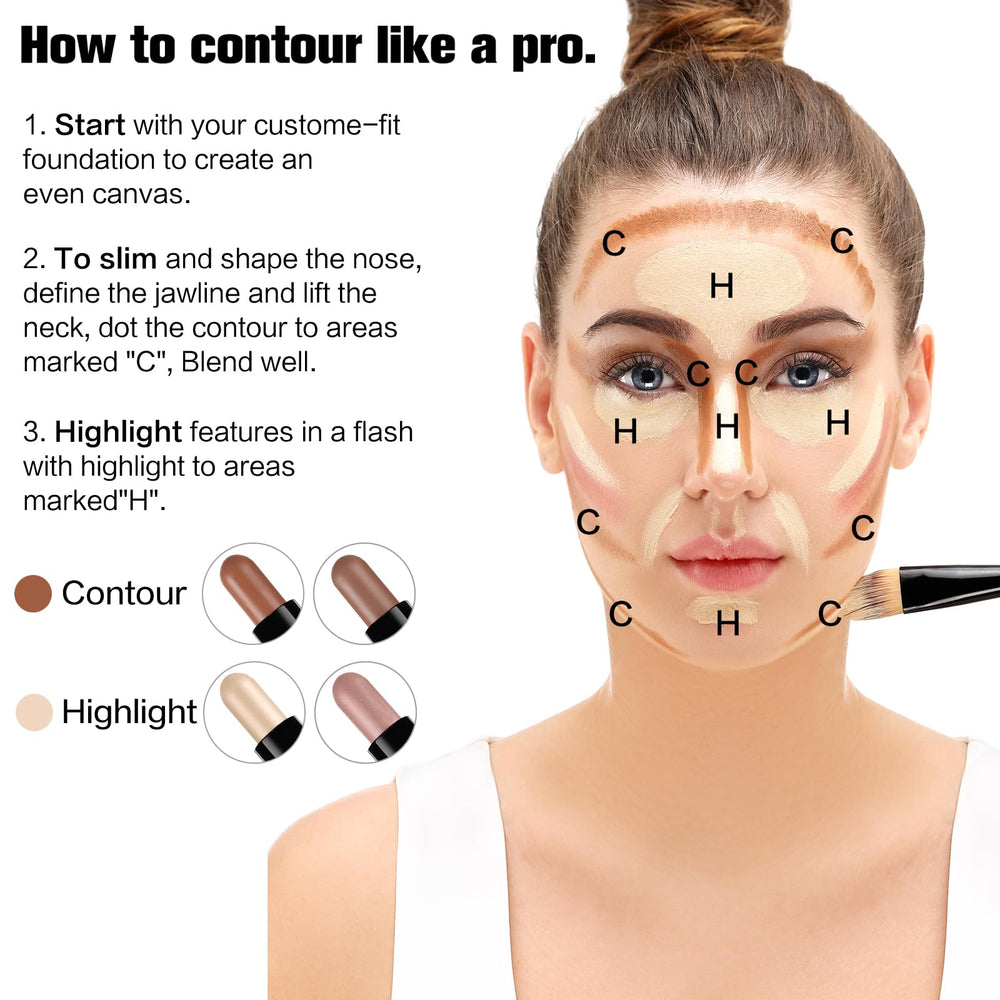SUSIKEKI highlighting on collarbone to show body contouring and luminous finish