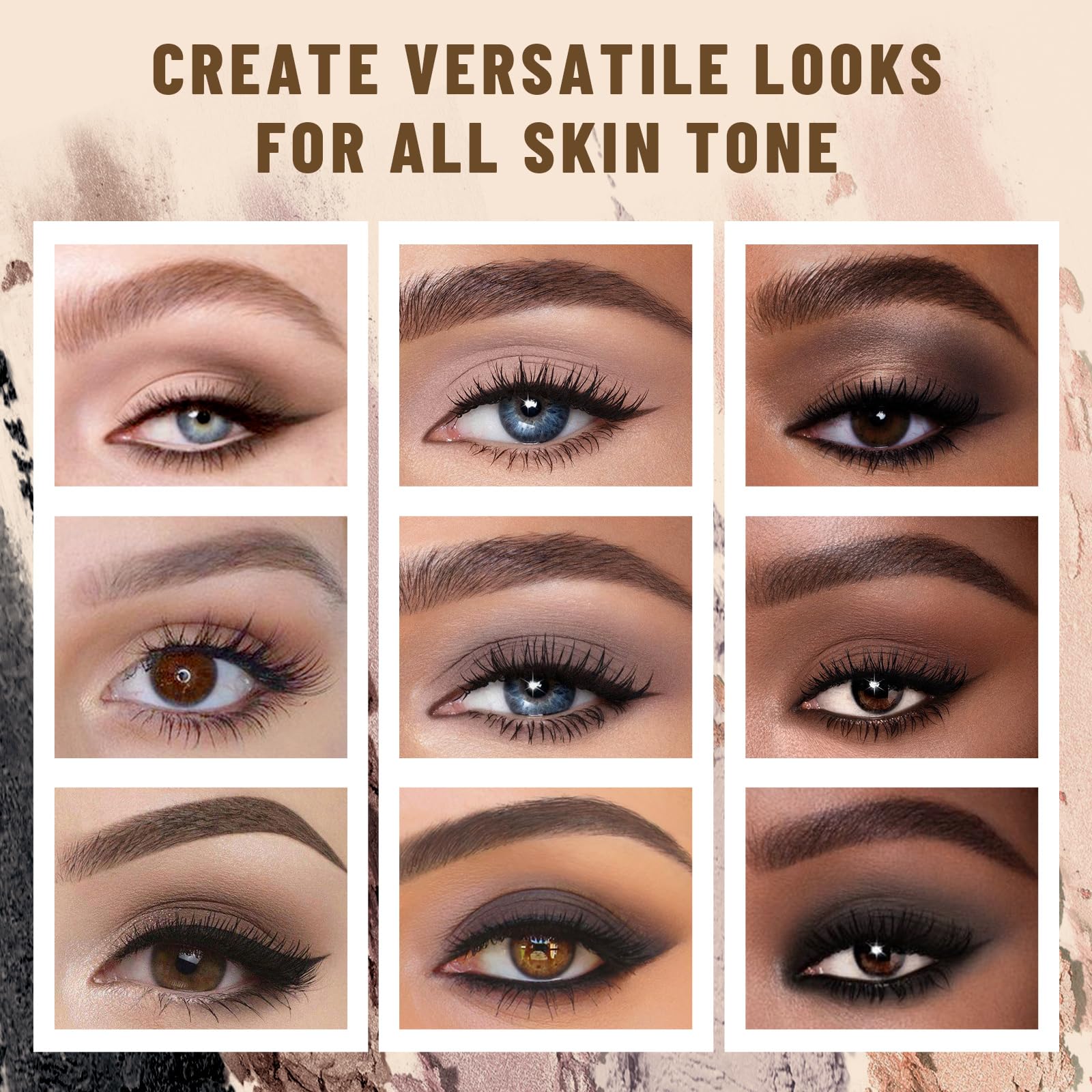 SUSIKEKI dark brown swatch for intense crease and liner definition