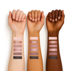 SUSIKEKI open palette top view displaying six rosy neutral shades for versatile looks