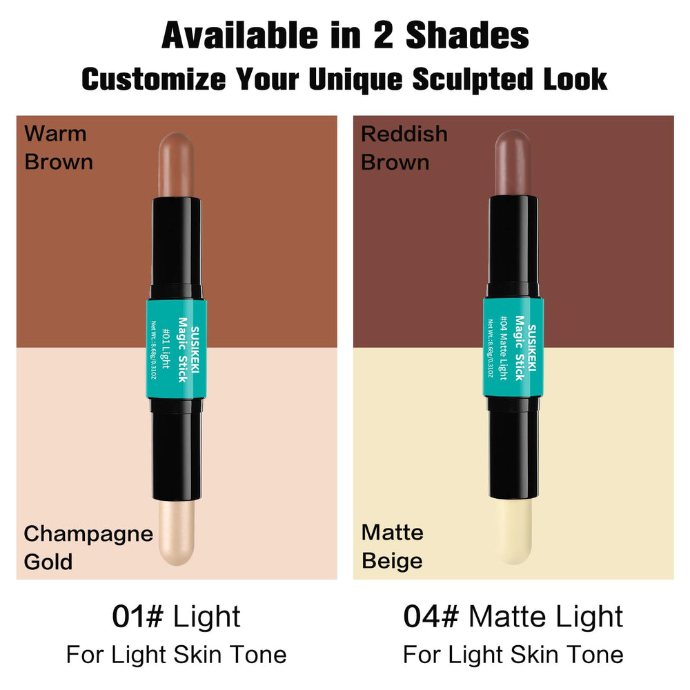 SUSIKEKI open stick close-up showing creamy texture and blendable finish for smooth application